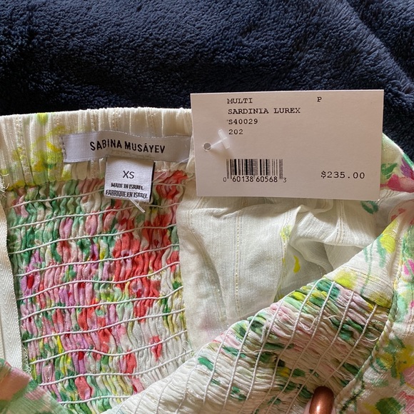 Sabina Musayev floral chiffon skirt - Picture 7 of 7